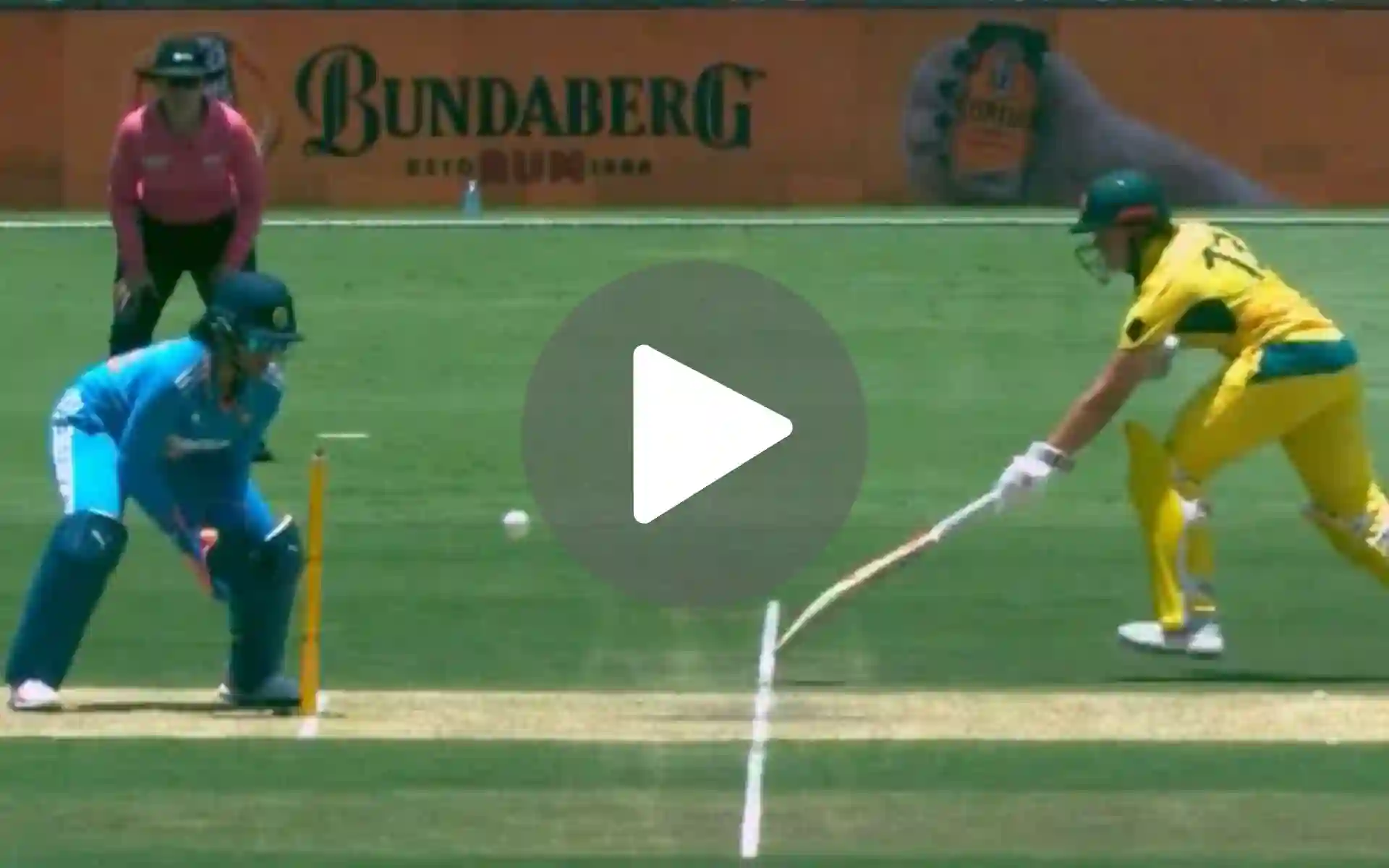 [Watch] Indian Debutant's Rocket Direct Hit Makes Australia Nervous During 2nd ODI